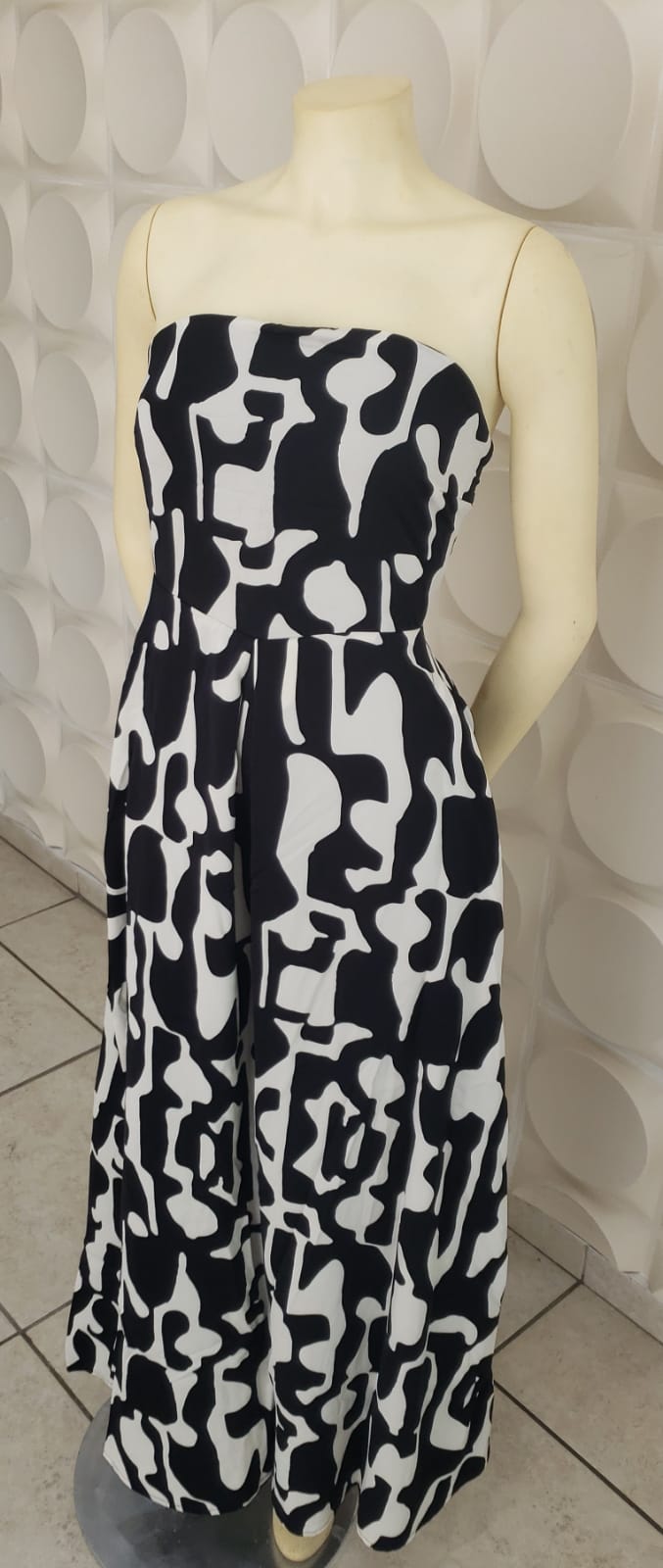 Elegante jumpsuit estampado